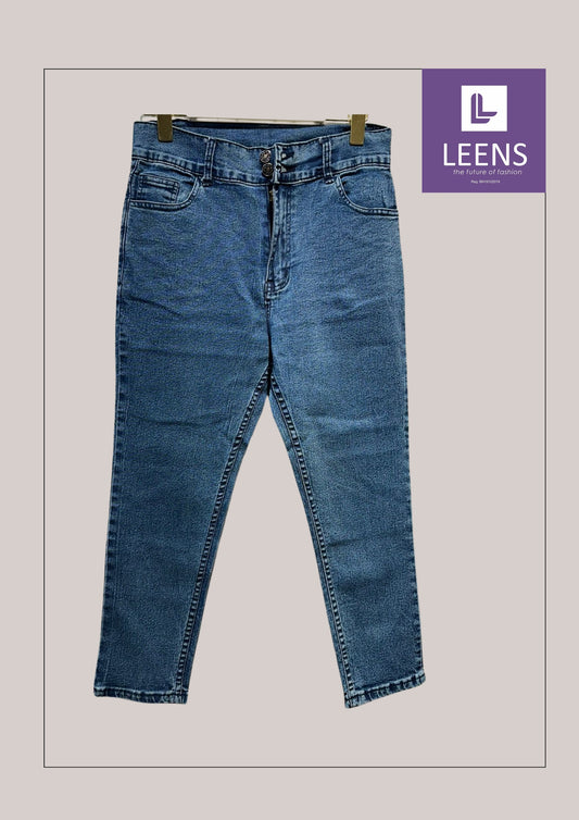 Womens Denim Blue Jeans #1649