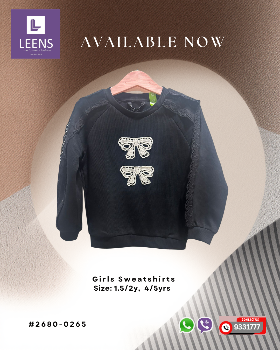 Girls Sweatshirt #2680