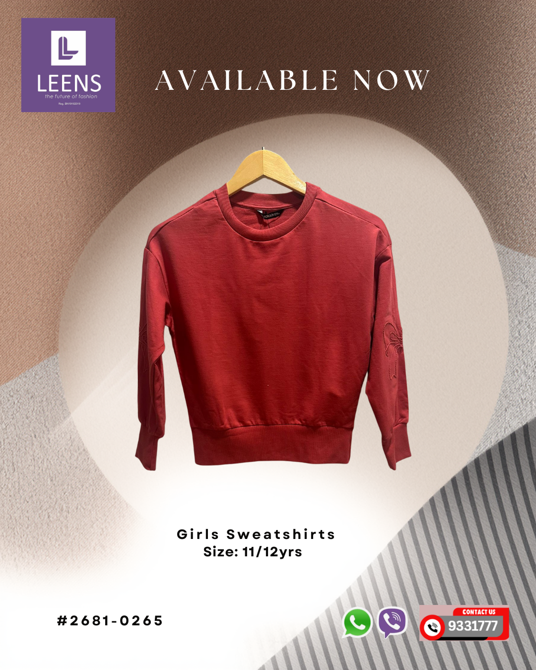 Girls Sweatshirt #2681