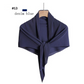 Pleated Plain Chiffon Scarf #1623