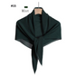 Pleated Plain Chiffon Scarf #1623