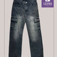 Womens Black Denim Jeans #1628