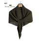 Pleated Plain Chiffon Scarf #1623