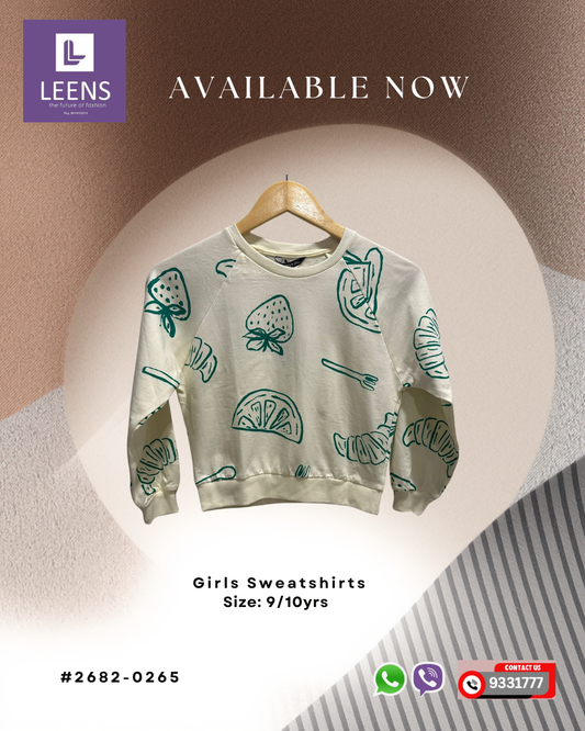 Girls Sweatshirt #2682
