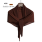 Pleated Plain Chiffon Scarf #1623