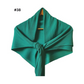 Pleated Plain Chiffon Scarf #1623